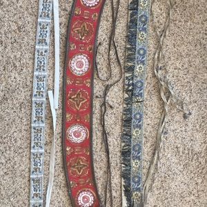 Three Decorative Belts